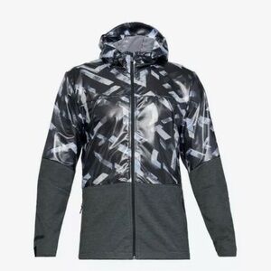 Under Armour Men’s Hybrid Windbreaker Jacket Large NWT $120